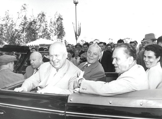 Tito and Khrushchev, Belgrade, 1955, IAB, Legat Koče Popovića.