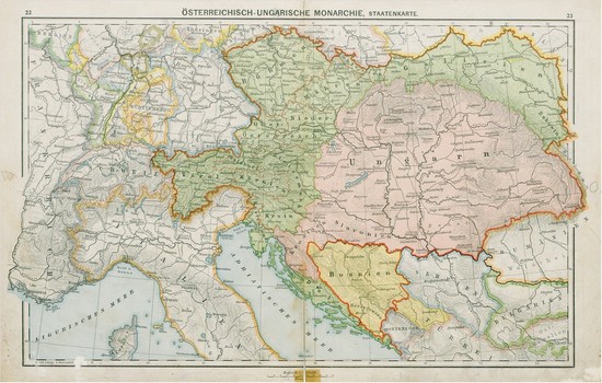 Kranjska je bila le ena od dežel v mozaiku velike in nacionalno pisane avstro-ogrske monarhije.